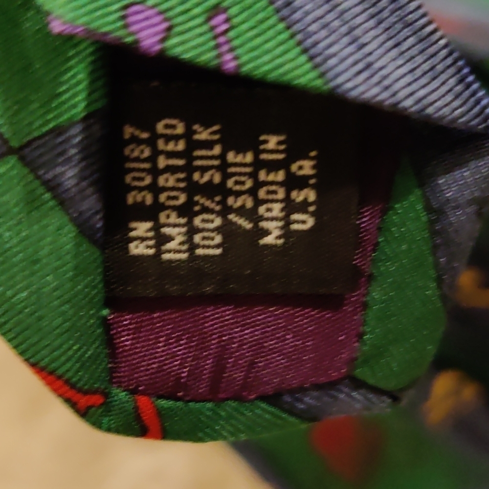 Men's 100% Silk  Vintage Olympic Games Tie - Picture 4 of 6